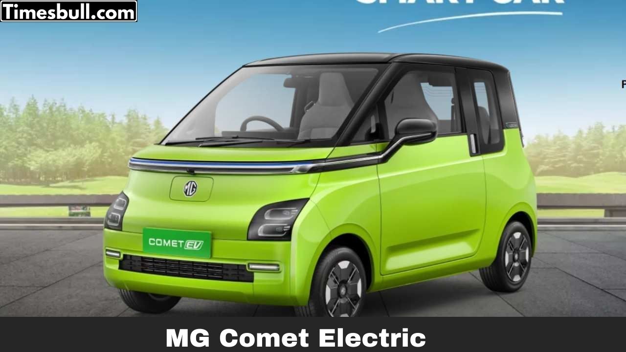 MG Comet Electric Launched: India...