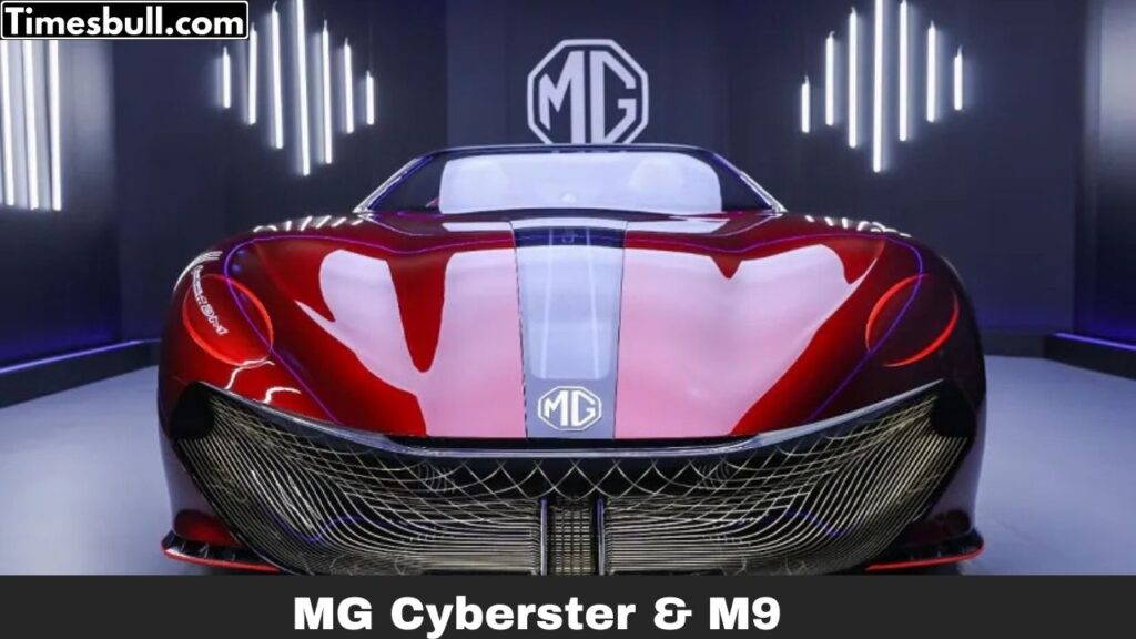 MG Cyberster & M9: Premium Electric Cars for the Indian Market – Details Revealed!