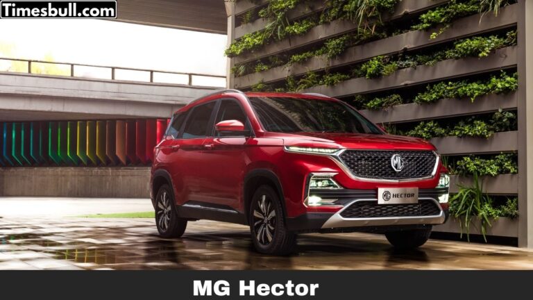 MG Hector Premium SUV Comes with Amazing Look and 14 Inch Infotainment Screen