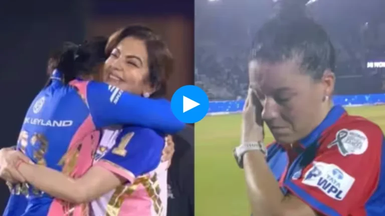 Watch: Harmanpreet Kaur Hugs Nita Ambani in Celebration, While Marizanne Kapp & Meg Lanning Break Down in Tears, Unforgettable WPL Final Moments