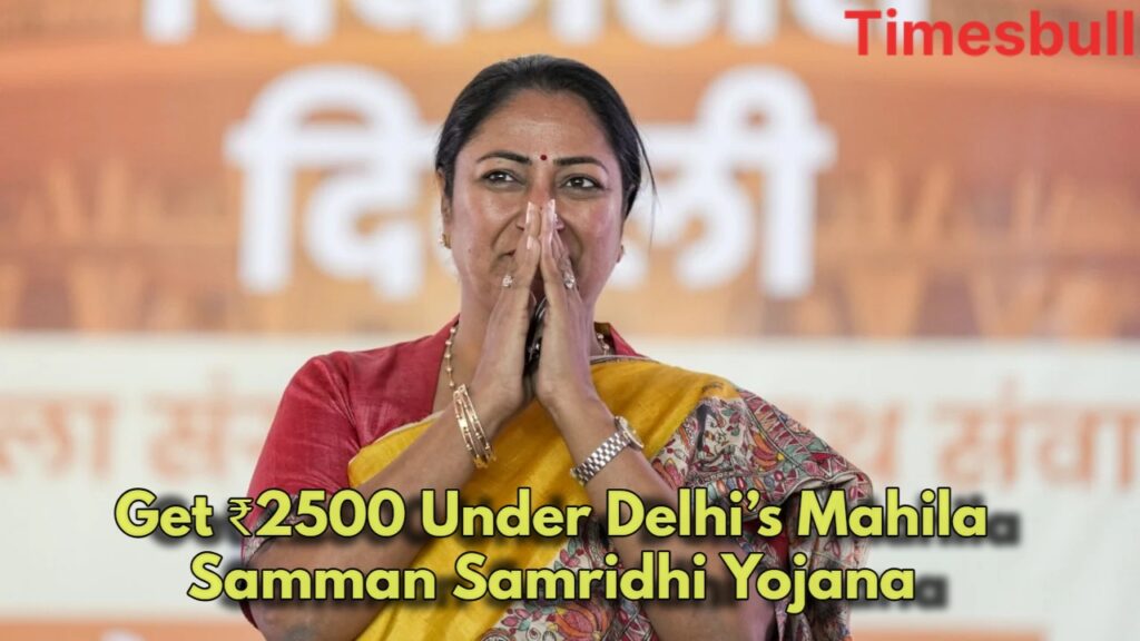 Mahila Samman Samridhi Yojana: Delhi Govt Announces ₹2500 Monthly Aid Scheme