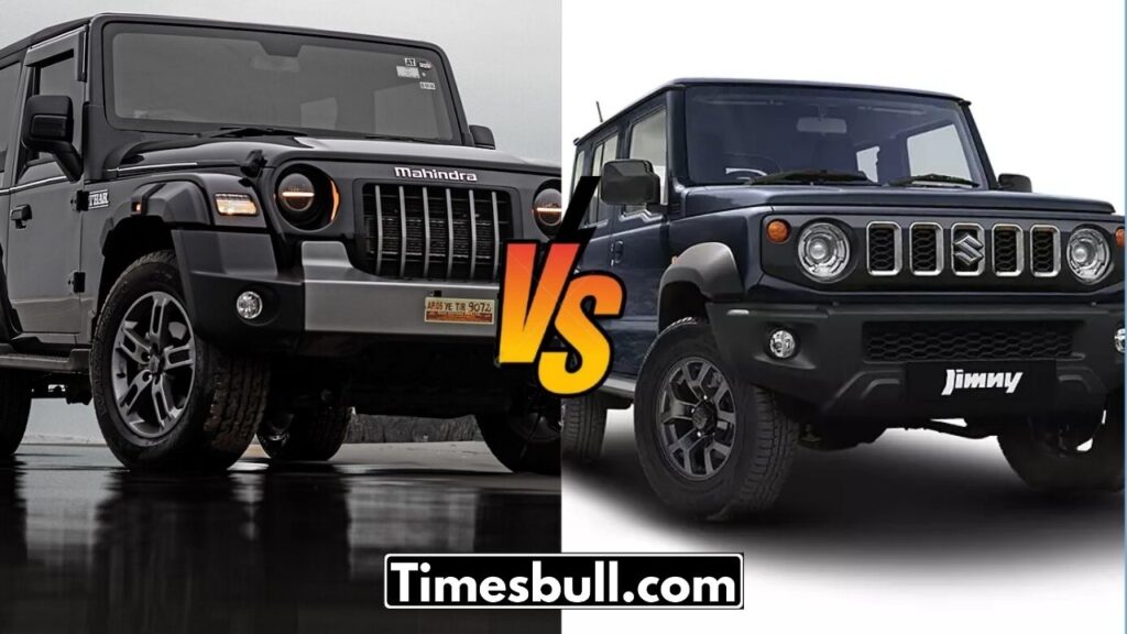 Mahindra Thar vs Maruti Jimny