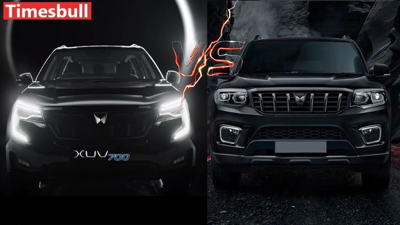Mahindra Xuv700 Ebony Edition Vs Scorpio N Carbon Edition