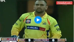 Watch: When Chennai Defended 9 Runs in the Last Over Against Kolkata