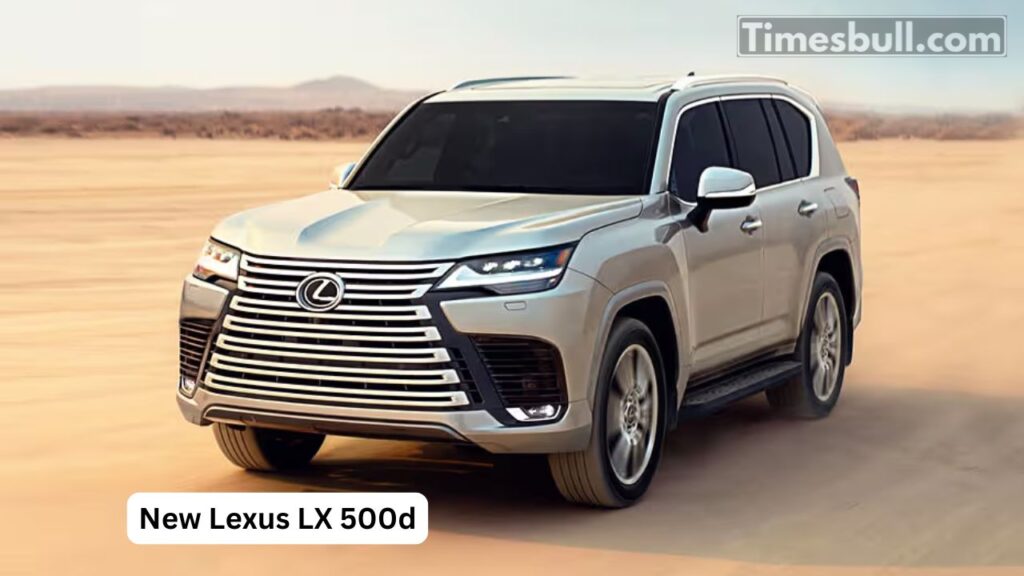 New Lexus LX 500d launched in India: Powerful engine and luxury features