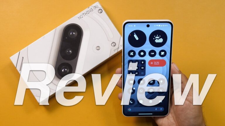 Nothing Phone 3a Review : A Stylish Mid-Range Powerful Device