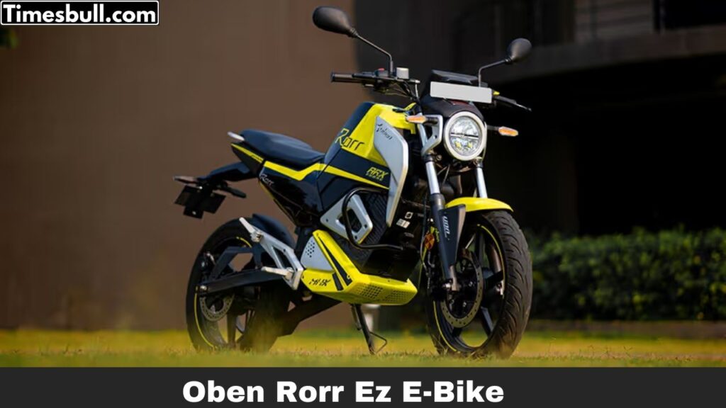 Affordable Electric Motorcycle: Oben Rorr Ez Price & Unbelievable ₹2,728 EMI Offer!