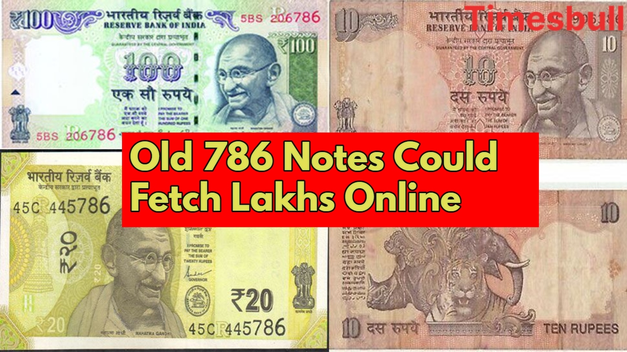 Old Notes with 786 Can...