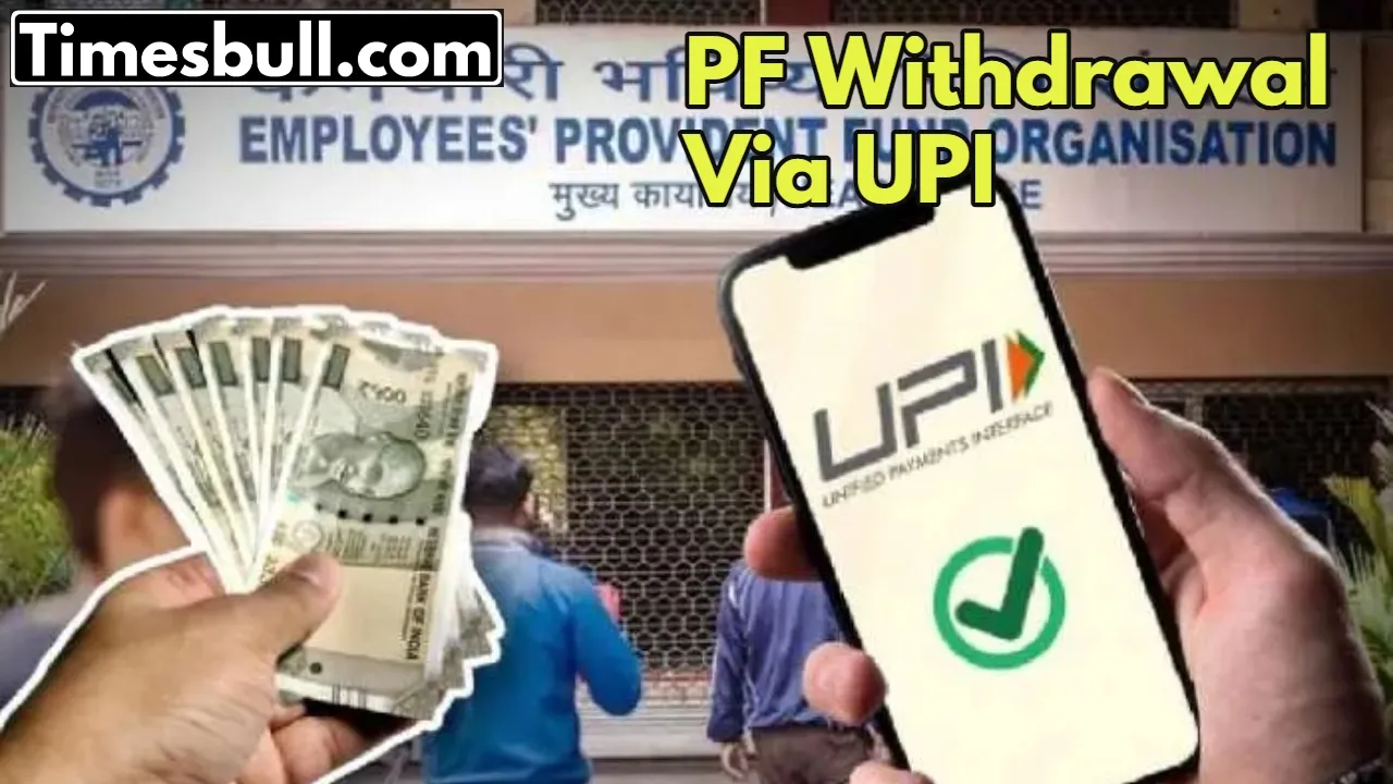 Pf Withdrawal Via Upi