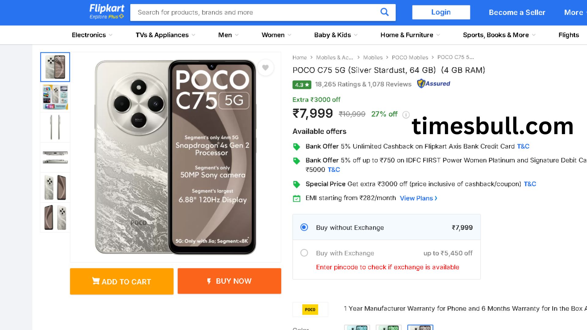 Poco C 75