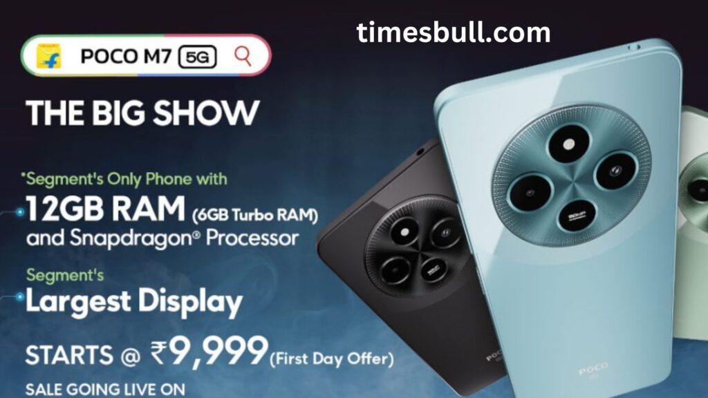 POCO M7 5G At Just Rs ₹9,999 On Flipkart. Check Offer