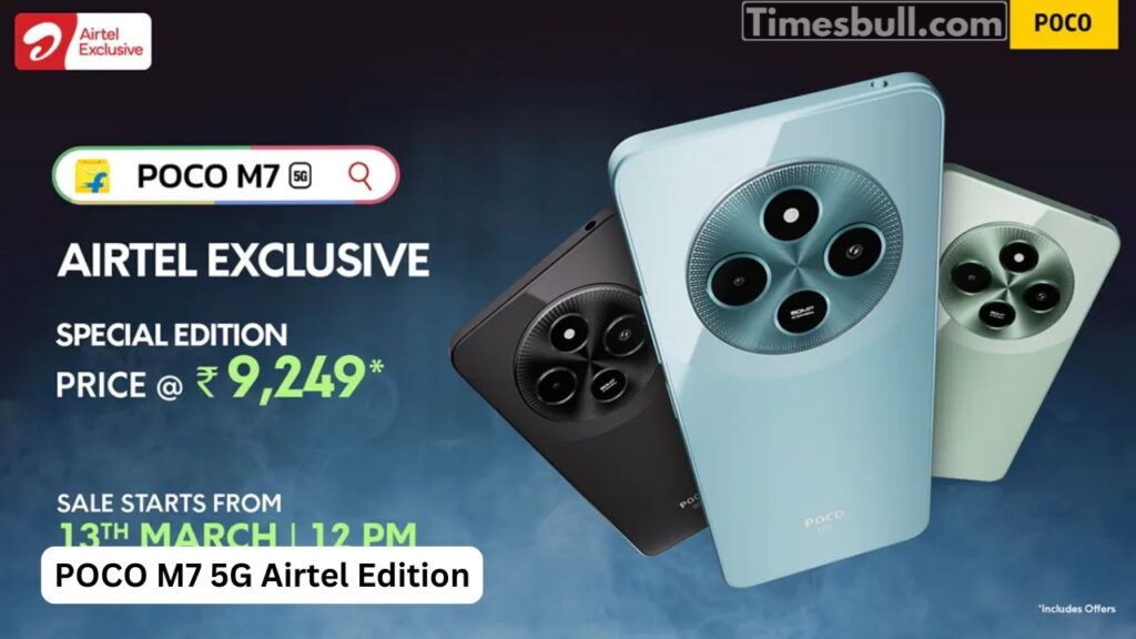 POCO M7 5G Airtel Edition launched: 5G smartphone now even cheaper