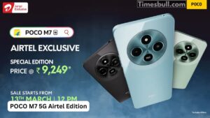 POCO M7 5G Airtel Edition launched: 5G smartphone now even cheaper