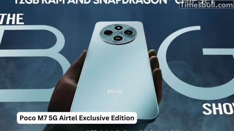 Poco M7 5G Airtel Exclusive Edition: Great deal with great features!