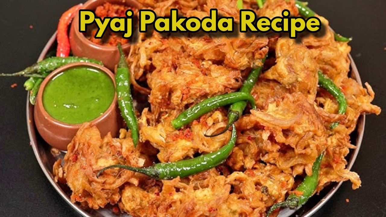 Crispy Pyaj Pakoda Recipe-How to...
