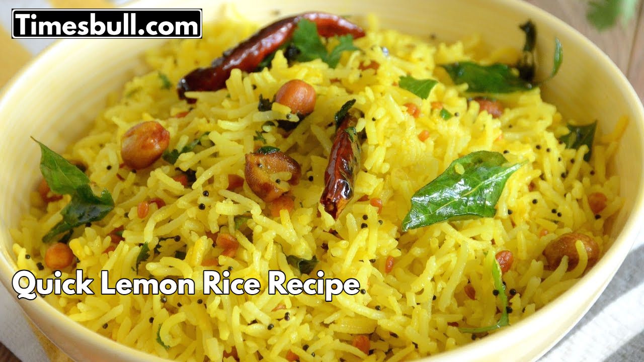 Quick Lemon Rice Recipe :...