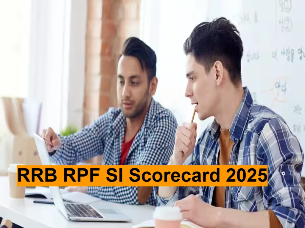 RRB RPF SI Scorecard 2025