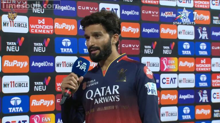 IPL 2025: Words from Rajat Patidar after defeating KKR