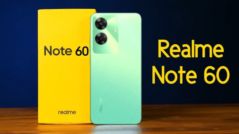 Realme Note 60 : The Game-Changer in Budget Smartphones