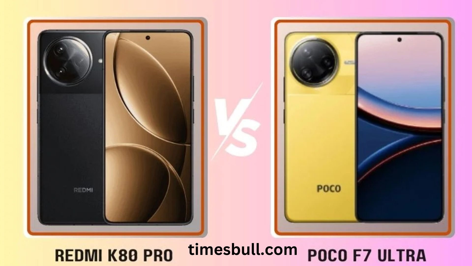 Redmi K80 Pro vs