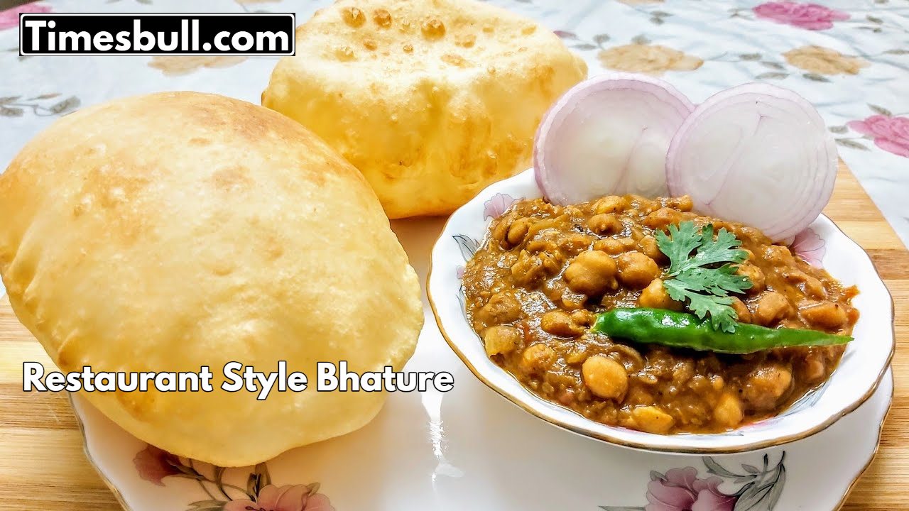 Bhatura Recipe : Restaurant