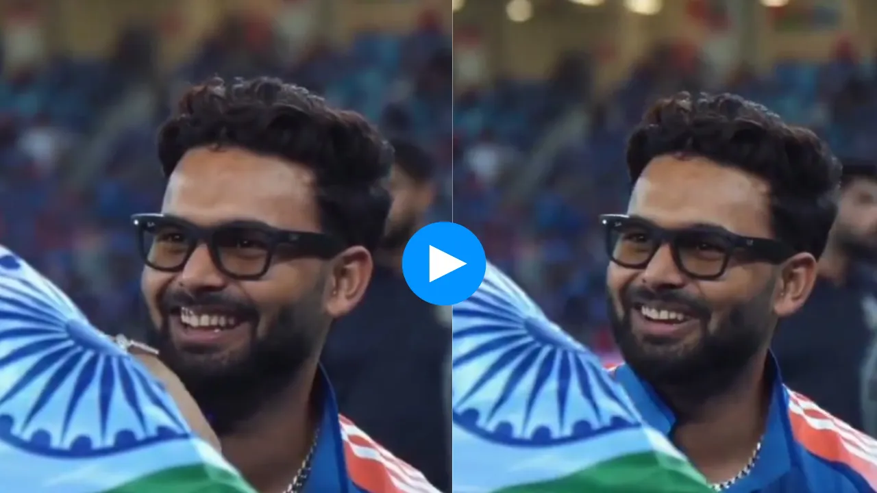 Watch: Rishabh Pant’s Celebration Goes...