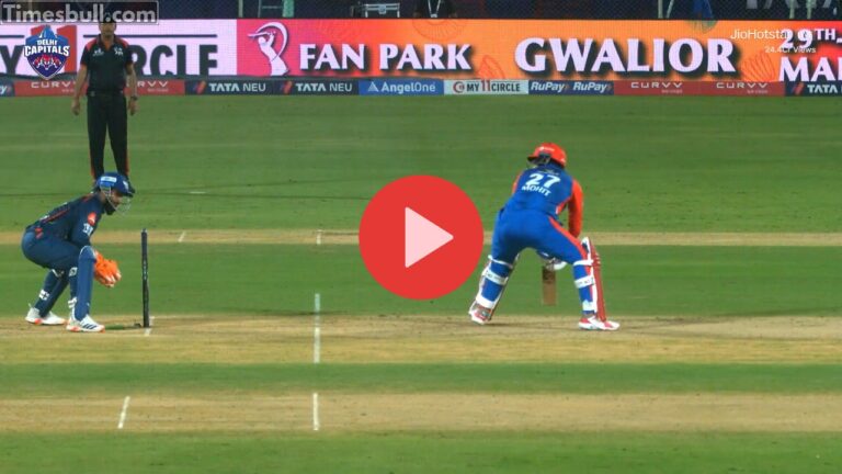 Watch: Rishabh Pant missed vital stump oppertunity, match could have been different