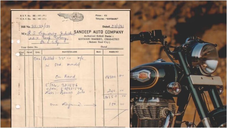 Royal Enfield Bullet 350 Price 39 Years Ago Will Shock You, Rs 18,700