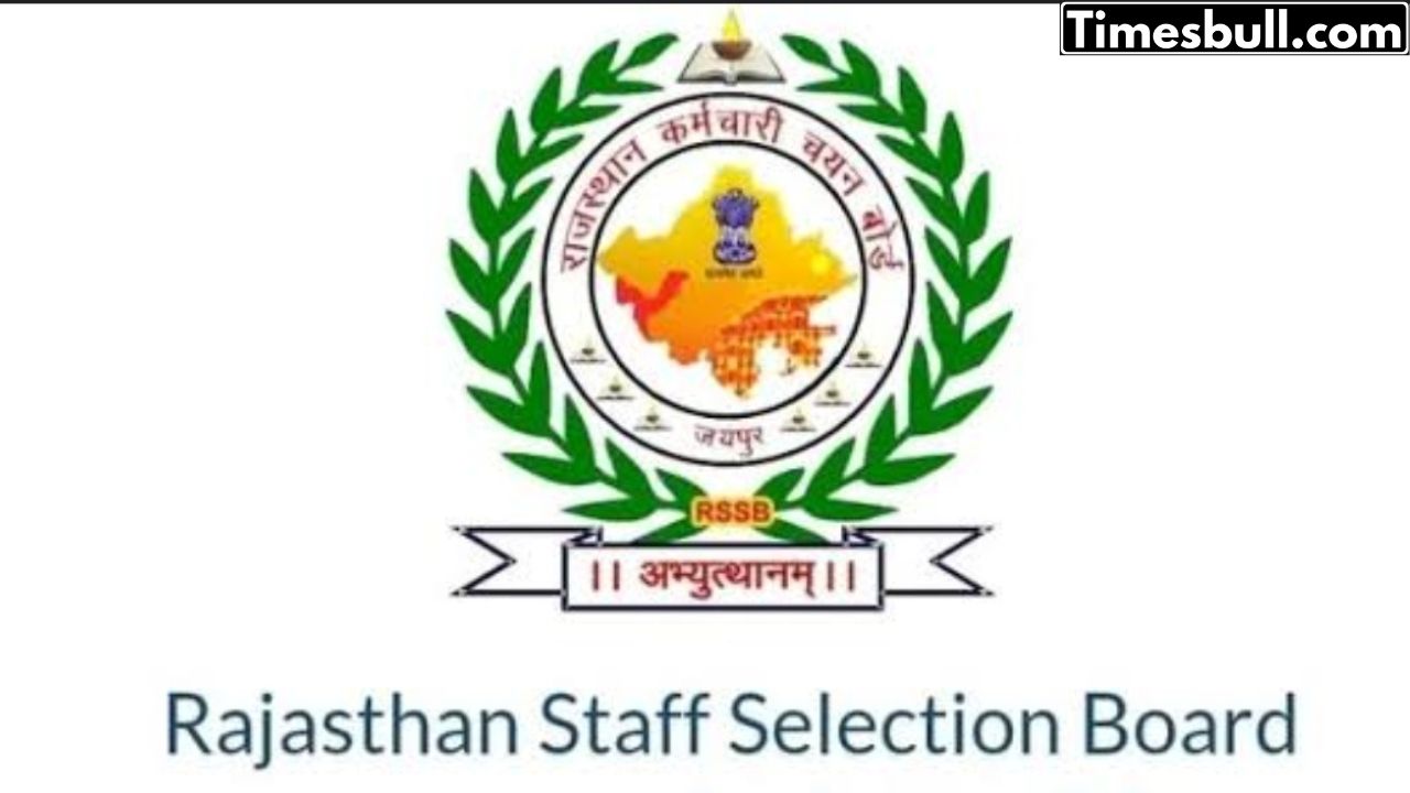 Rajasthan Staff Selection Board