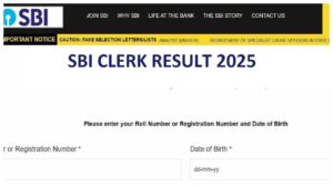SBI Clerk Prelims Result 2025 will be declare on 31st March at sbi.co.in.?