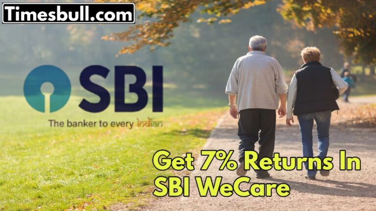 Senior Citizens: Invest in SBI WeCare for 7% Returns & Safe Future