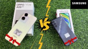 Samsung Galaxy F15 5G VS Oppo A59 5G: Design, Build & Features Compared