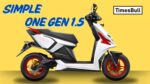 Simple One 1.5 Electric Scooter