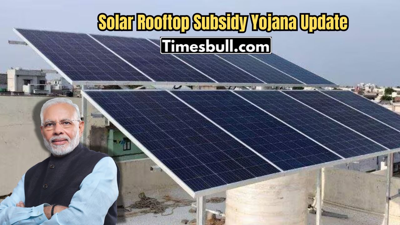 Solar Rooftop Subsidy Yojnaa Update