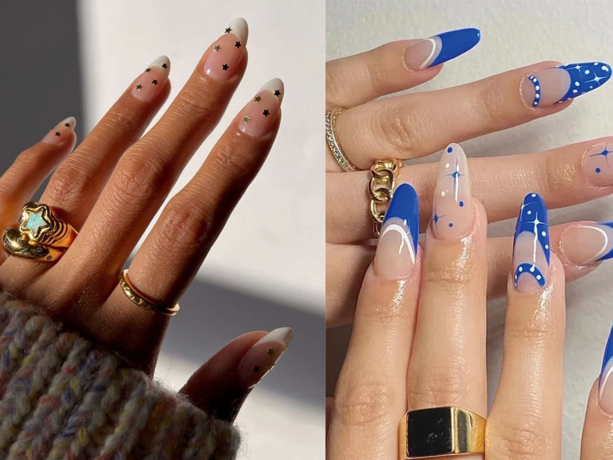 Star Studded Nails