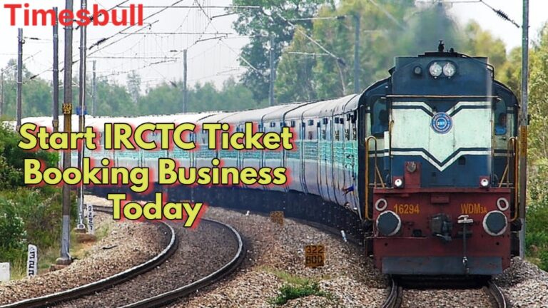 Start IRCTC Ticket Booking Business Today