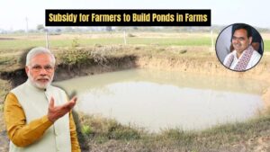 Subsidy For Farmers To Build Ponds In Farms