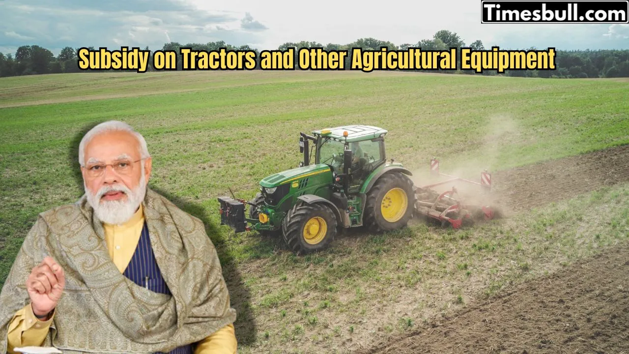Subsidy On Tractors