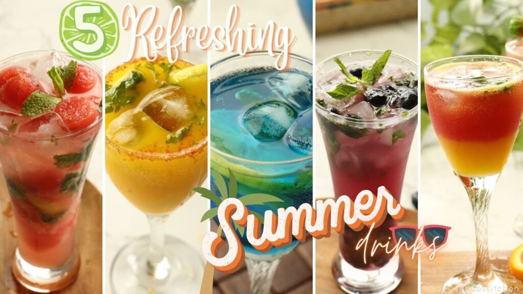 Beat the Heat: Easy and Refreshing Summer Drink Recipes to Try !