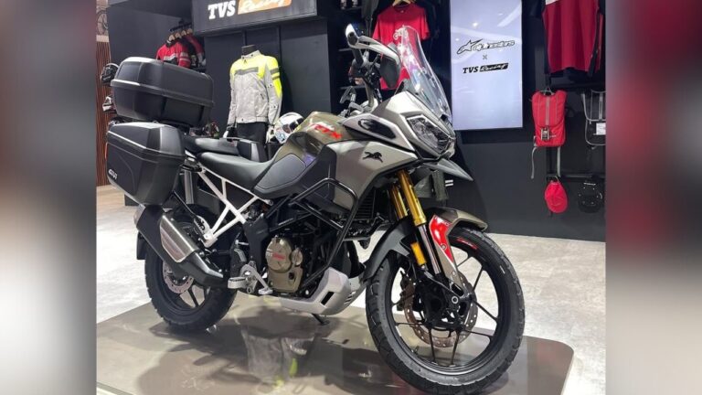 TVS Apache RTX 300: A Powerful 300cc Adventure Bike for Off-Roading