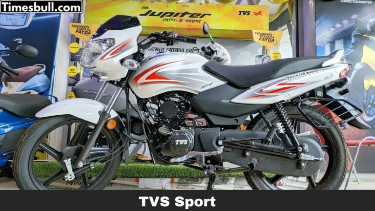 TVS Sport: India’s Most Affordable Mileage Bike? Get Yours for ₹7,000 Down Payment!