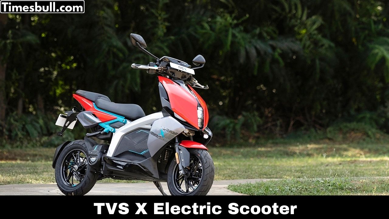 TVS X Electric Scooter: Ready...