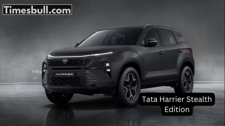 Tata Harrier Stealth Edition: Available in Limited Units with Powerful Looks and Great Features