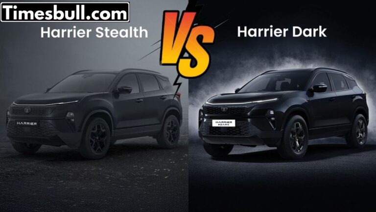 Tata Harrier Stealth vs Dark Edition: Know Design, Features and Price