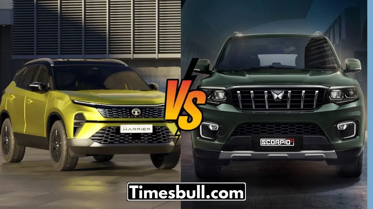 Tata Harrier Vs Mahindra Scorpio