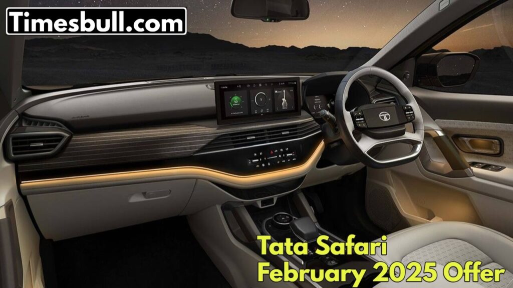 Tata Safari: 7-Seater SUV with ₹75,000 Discount &amp, Premium Features