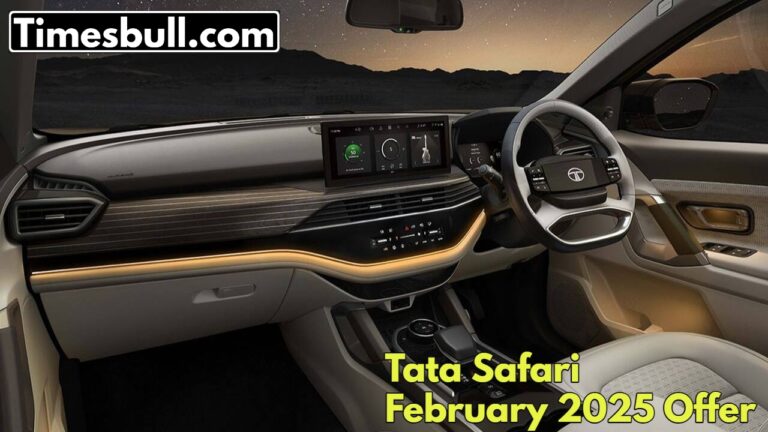 Tata Safari: 7-Seater SUV with ₹75,000 Discount &amp, Premium Features