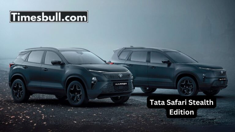 Tata Safari Stealth Edition: A powerful SUV with a new identity