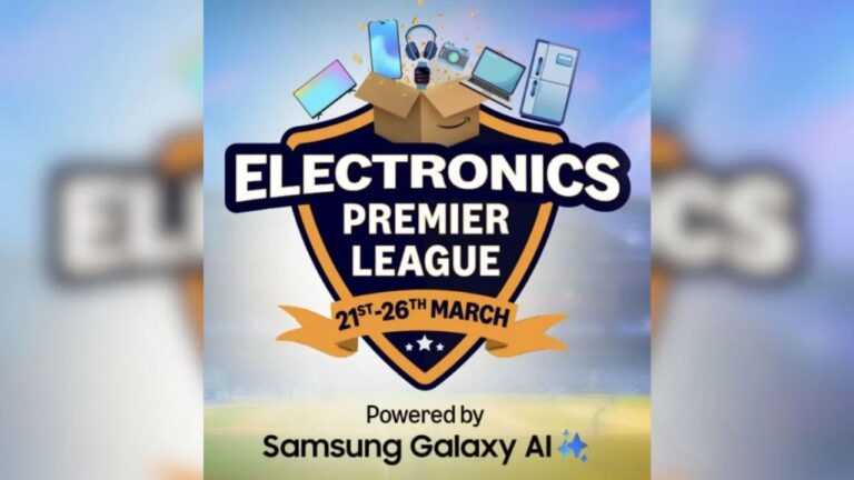 Amazon Electronics Premier League Sale: Up to 80% Off on Gadgets Starting March 21