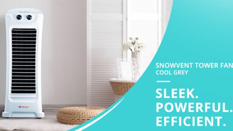 Bajaj Snowvent Tower Fan: Save Rs 1,691 on This Efficient Cooling Solution